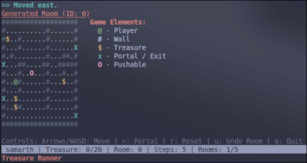 Treasure Runner (CIS*2750)